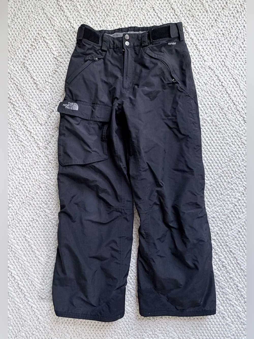 The North Face Men’s Black Snow Pants Size SMALL EUC